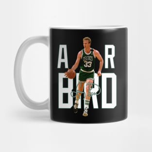 Larry Bird Legend Air Bird Basketball Signature Vintage Retro 80s 90s Bootleg Rap Style Mug